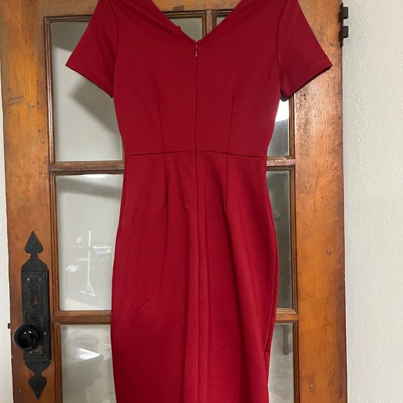 Banana Republic Split-Neck Sheath Dress - Picture 4 of 4